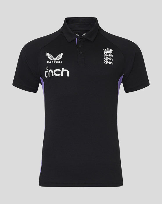 2024 ECB Castore Training Polo (Black)