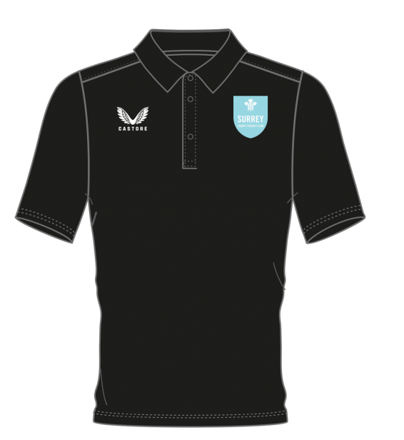 2025 Surrey Castore Polo Women (Black)
