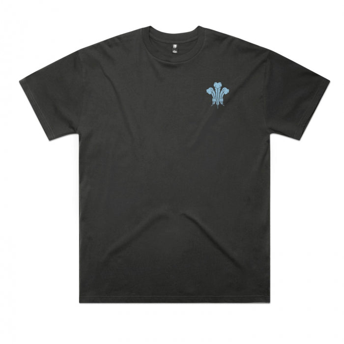 3Feathers Oversized Tee Unisex (Coal)