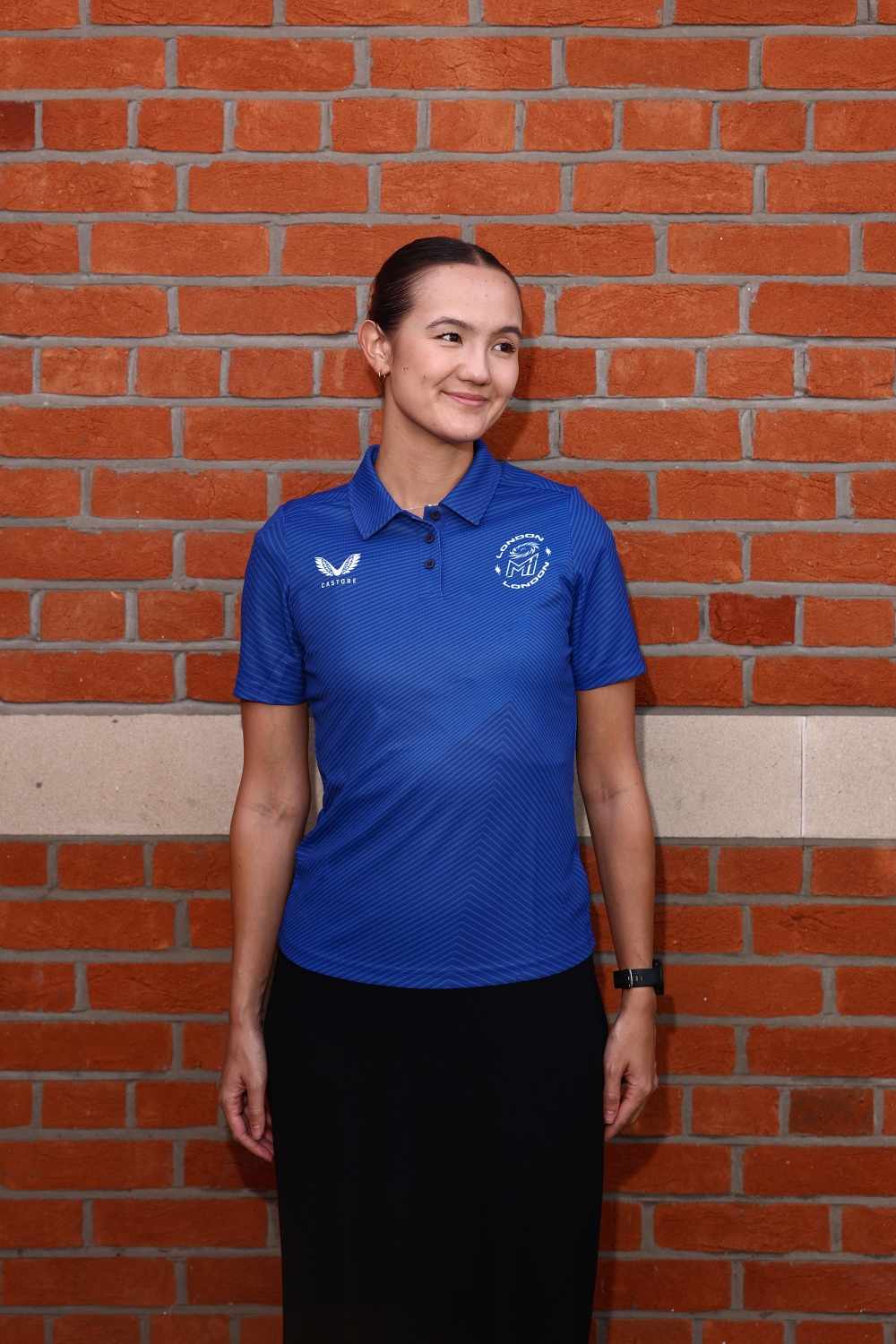 2026 MI London Blue Polo Shirt Women's