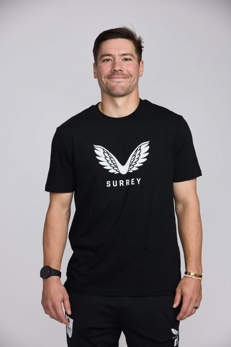 2025 SCCC Castore Wings Cotton Tee Black (Black)