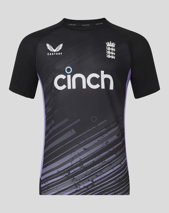 2024 ECB Castore Training Tee Womens (Black)