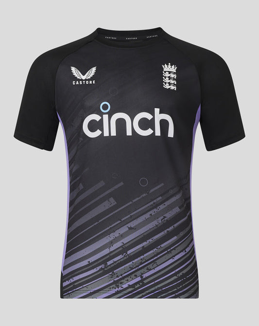 2024 ECB Castore Training Tee Womens (Black)