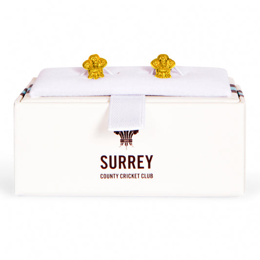 Surrey CCC 1845 Feathers Earrings