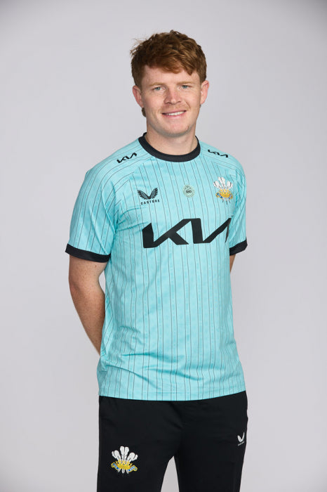 Surrey Castore 2025 T20 Shirt Short Sleeve (Duck Egg Blue)