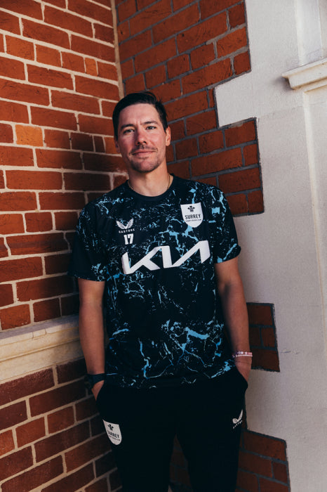 2025 Surrey Castore Training Tee S/S (Black)