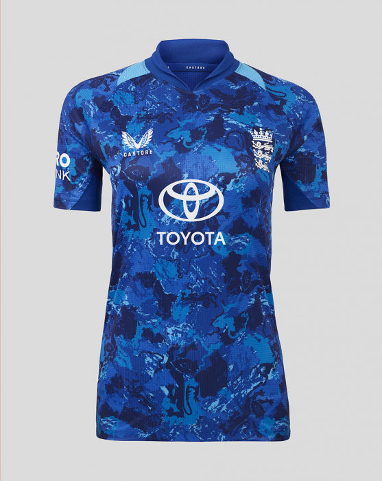 2025 England Castore ODI Replica Shirt (BLUE)
