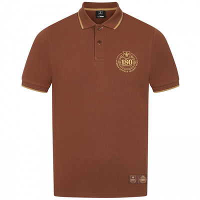 Surrey CCC 180th Anniversary Polo Brown (BROWN)