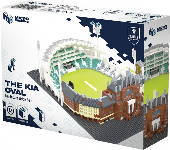 The Kia Oval Miniature Brick Set