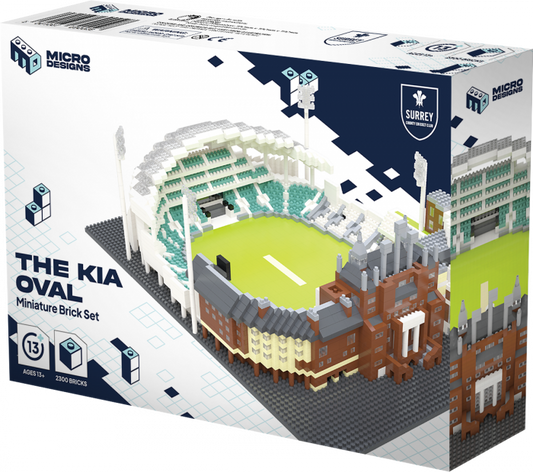 The Kia Oval Miniature Brick Set