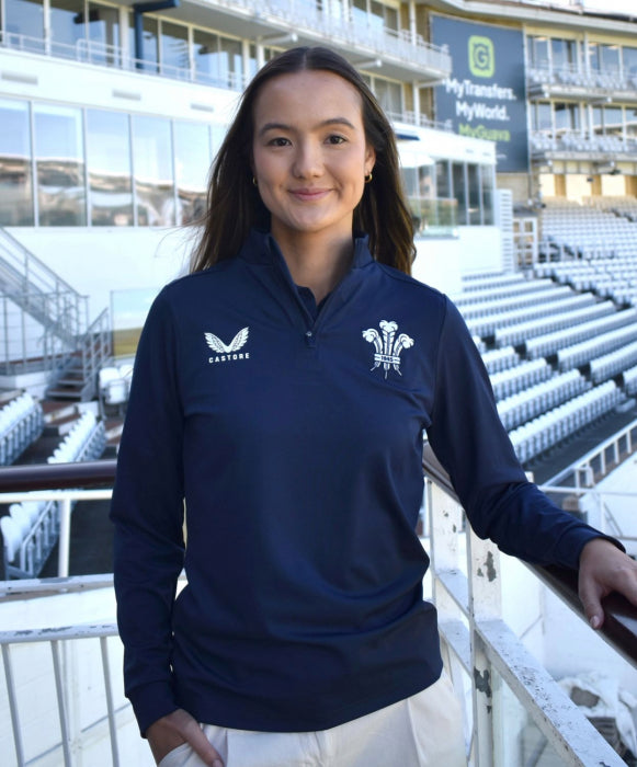 SCCC Castore Golf Sport Quarter Zip Women (Navy)