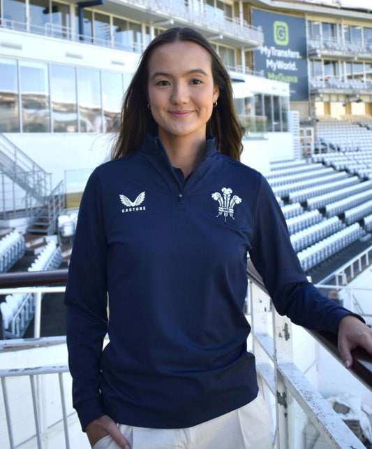 SCCC Castore Golf Sport Quarter Zip Women (Navy)