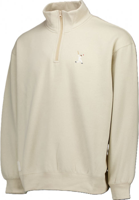 SCCC Half Zip Sweater Relaxed Unisex (Sand)