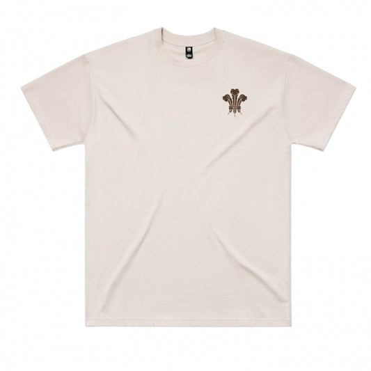 3Feathers Oversized Tee Unisex (Bone)
