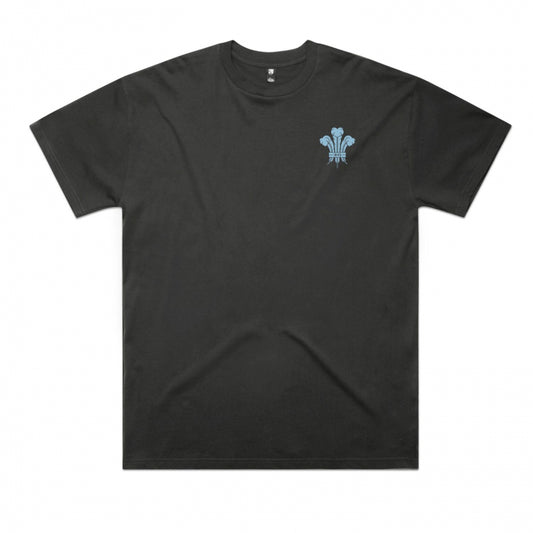 3Feathers Oversized Tee Unisex (Coal)