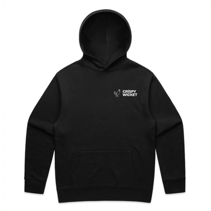 Crispy Wicket Oversized Hoodie (Black)