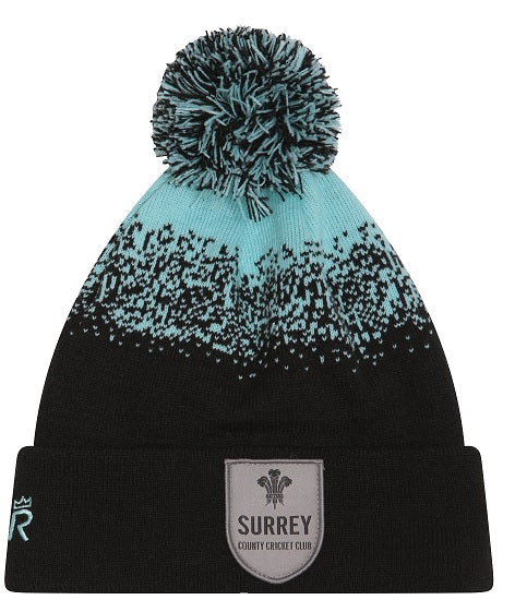 Surrey CCC Bobble Hat Black