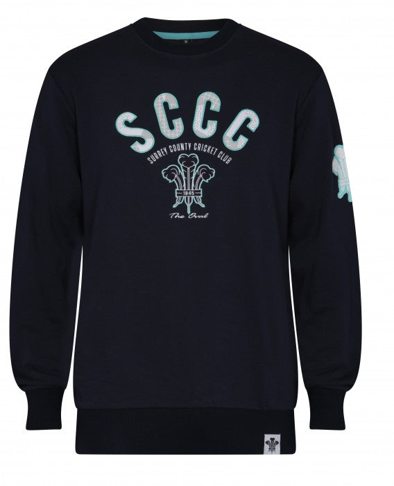 Surrey CCC 1845 Wordmark Sweater (Navy)