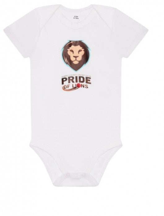 Surrey CCC Pride of Lions Babygrow (White)