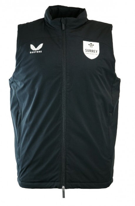 2025 SCCC Castore Padded Gilet (Black)