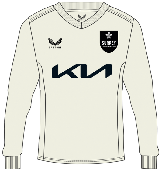 2025 Castore Surrey Cricket Sweater (Cream)