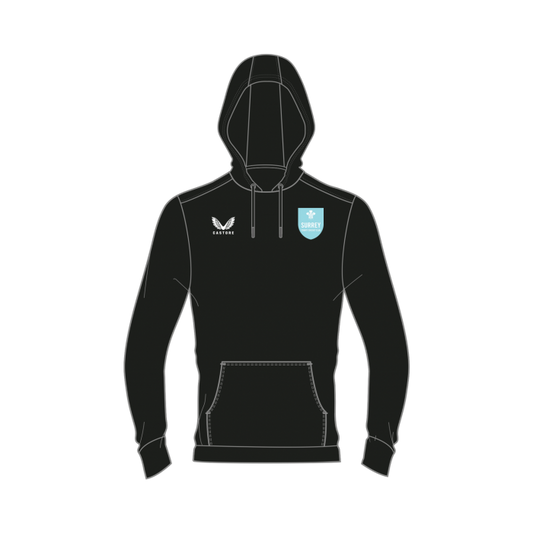 2025 Castore Surrey Hoody Mens (Black)