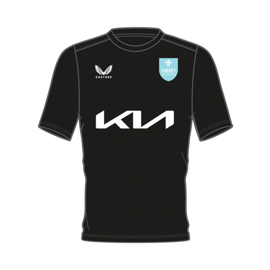2025 Surrey Castore Training Tee (Black)