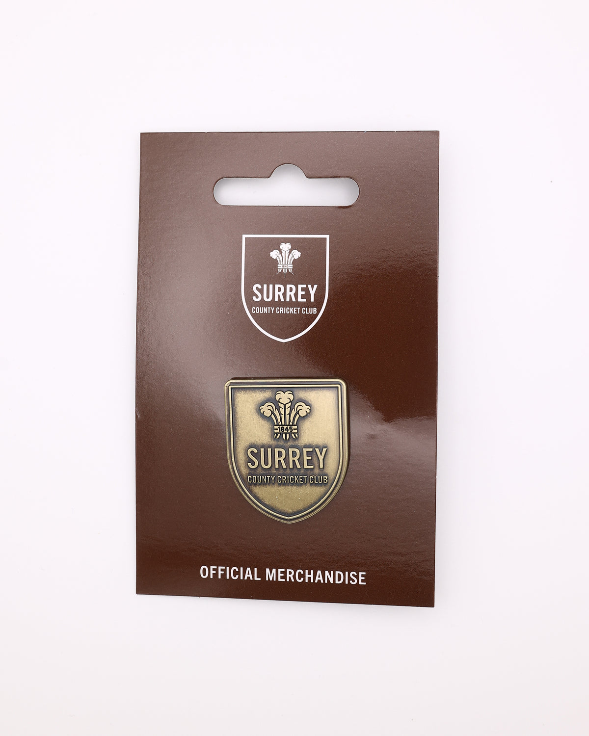 SCCC Antique Shield Pin Badge