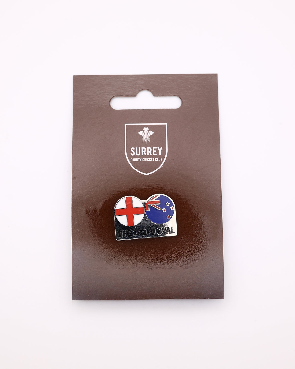 England v New Zealand Pin Badge