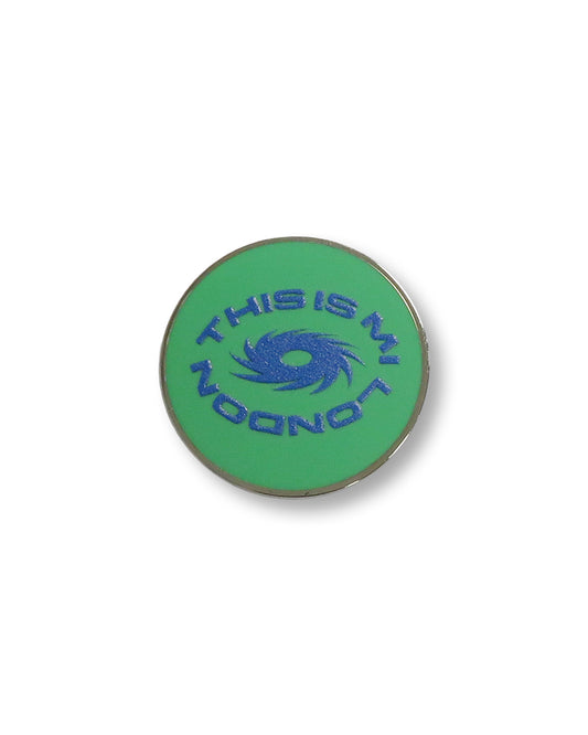 This is MI London Pin Badge