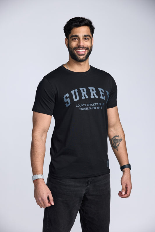 Black Men's SCCC Varsity T-shirt