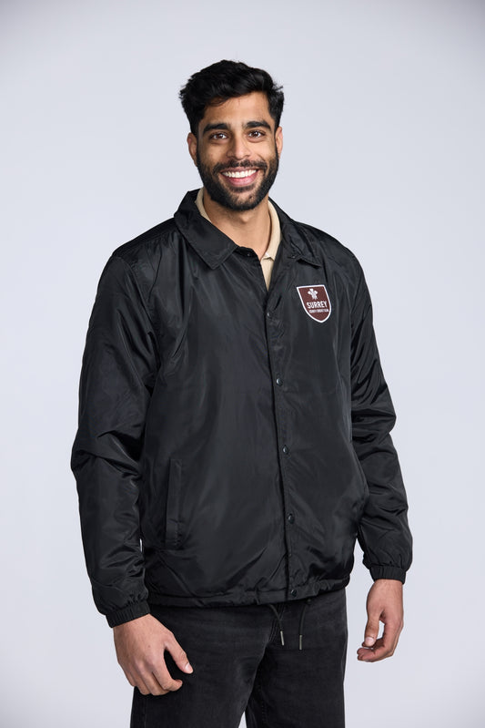 SCCC Coach Jacket Unisex (Black)