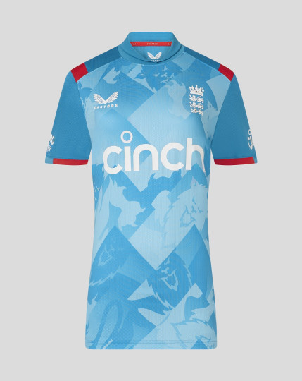 2024 England Cricket Men's ODI Short Sleeve Shirt