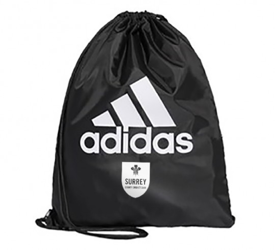 adidas white drawstring bag