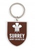 Surrey CCC Crest Keyring