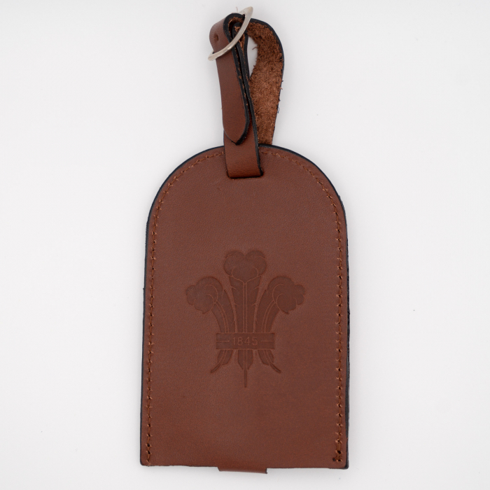 Surrey CCC 1845 Leather Luggage Tag